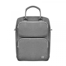 حقيبة Wiwu Alpha ذات الطبقة العمودية للكمبيوتر المحمول مقاس 14.2 بوصة - رمادي
