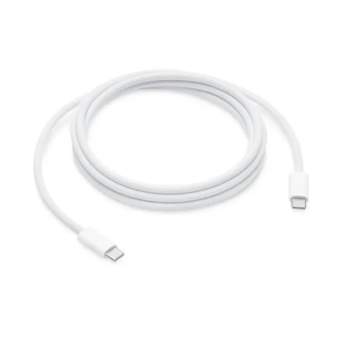 كابل شحن سريع Wiwu Classic Usb-C إلى Usb-C بقوة 60 وات - أبيض | Signals Electronics كابل شحن سريع Wiwu Classic USB-C إلى USB-C بقوة 60 وات - أبيض