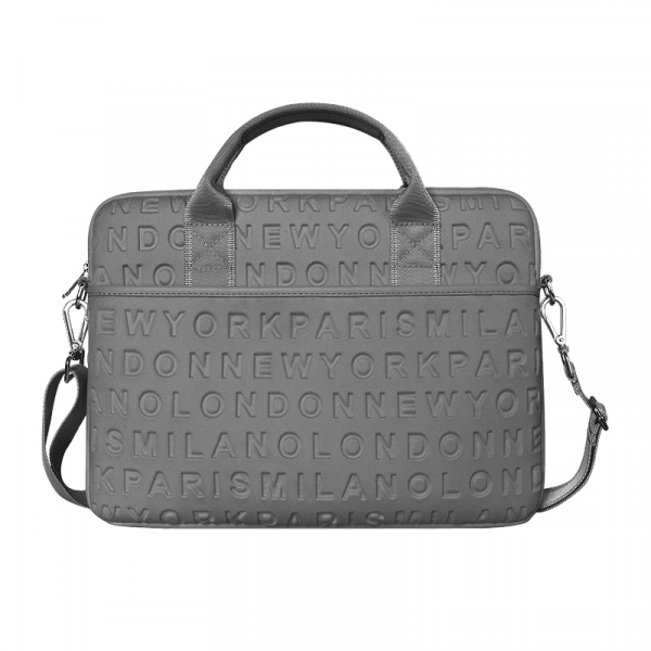 حقيبة Wiwu Cosmo Slim لأجهزة الكمبيوتر المحمولة/أجهزة Ultrabook مقاس 15.4 بوصة - رمادية | Signals Electronics حقيبة Wiwu Cosmo Slim لأجهزة الكمبيوتر المحمولة/أجهزة Ultrabook مقاس 15.4 بوصة - رمادية