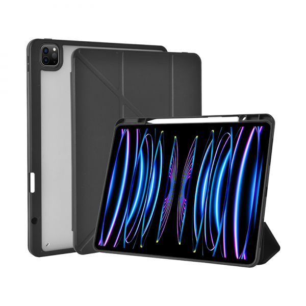 حافظة حماية Wiwu Defender لجهاز Ipad مقاس 12.9 بوصة - أسود | Signals Electronics حافظة حماية WIWU DEFENDER لجهاز iPad مقاس 12.9 بوصة - أسود