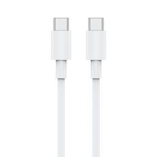كابل بيانات Wiwu g103 60w من سلسلة youpin من النوع c إلى النوع c بطول 1.2 متر - أبيض