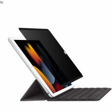 غلاف شاشة مغناطيسي يشبه الورق من Wiwu Iprivacy لجهاز iPad / 12.9 بوصة - أسود شفاف