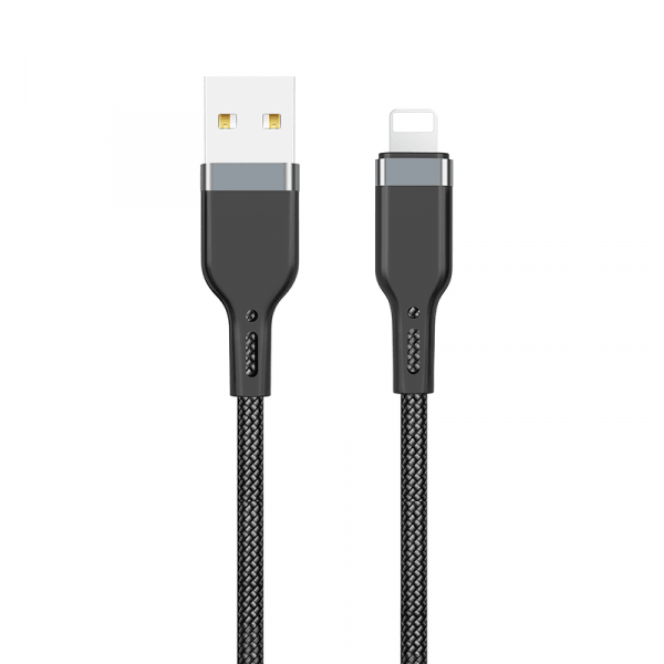 كابل Wiwu Pt01 Platinum Usb إلى Lightning بطول 1.2 متر - أسود | Signals Electronics كابل Wiwu pt01 Platinum USB إلى Lightning بطول 1.2 متر - أسود