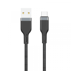 كابل Wiwu pt02 Platinum USB إلى Type-C بطول 1.2 متر - أسود