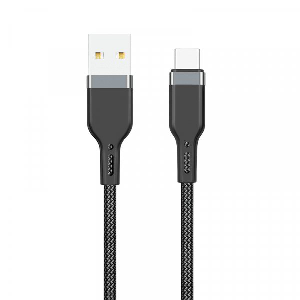 كابل Wiwu Pt02 Platinum Usb إلى Type-C بطول 3 متر - أسود | Signals Electronics كابل Wiwu pt02 Platinum USB إلى Type-C بطول 3 متر - أسود