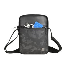 حقيبة WIWU Salem Sling للرجال حقيبة كروس بودي يومية مصنوعة من قماش مموه