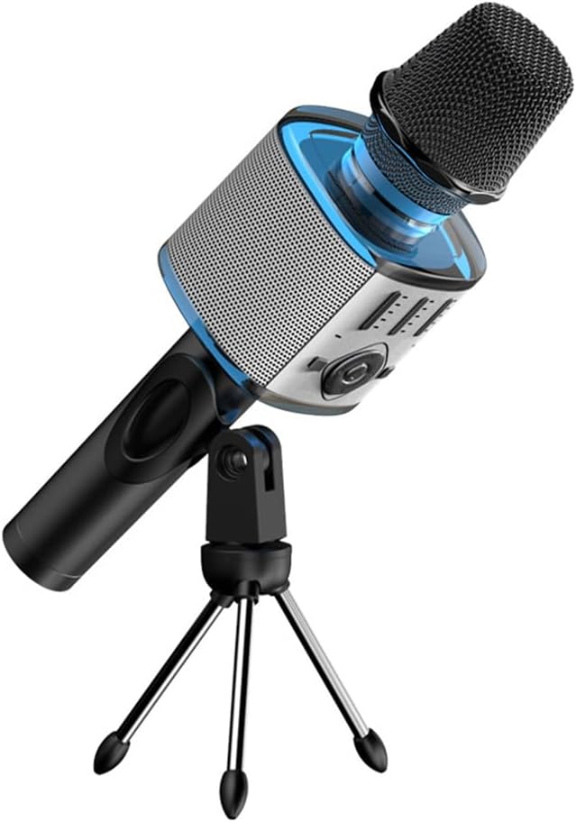 ميكروفون كاريوكي ومكبر صوت للموسيقى Yesido Kr10 | Signals Electronics ميكروفون كاريوكي ومكبر صوت للموسيقى YESIDO KR10