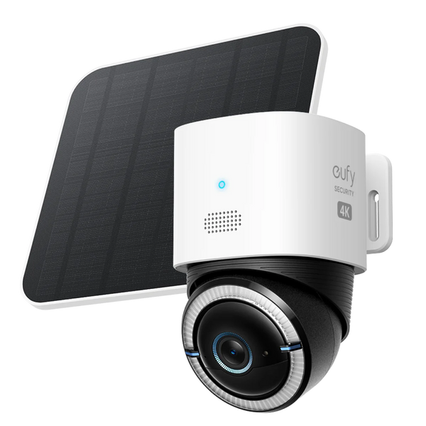 Anker eufy 4G LTE Cam S330 4K Security with AI Tracking & Solar Power