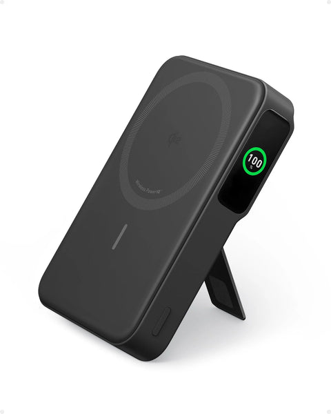 Anker MagGo 15W Power Bank Wireless Fast and Portable - Black & White