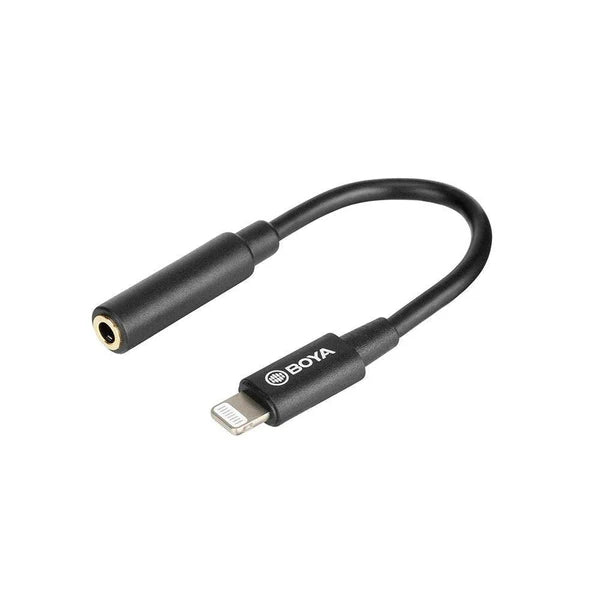 Boya By-K8 3.5Mm Mic To Lightning Adapter For Iphone | Signals Electronics BOYA BY-K8 3.5mm Mic to Lightning Adapter for iPhone