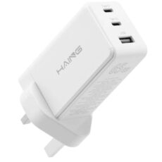 Haing AH65 65W PD 3.0 GaN Charger with 3 Ports & Foldable Adapter