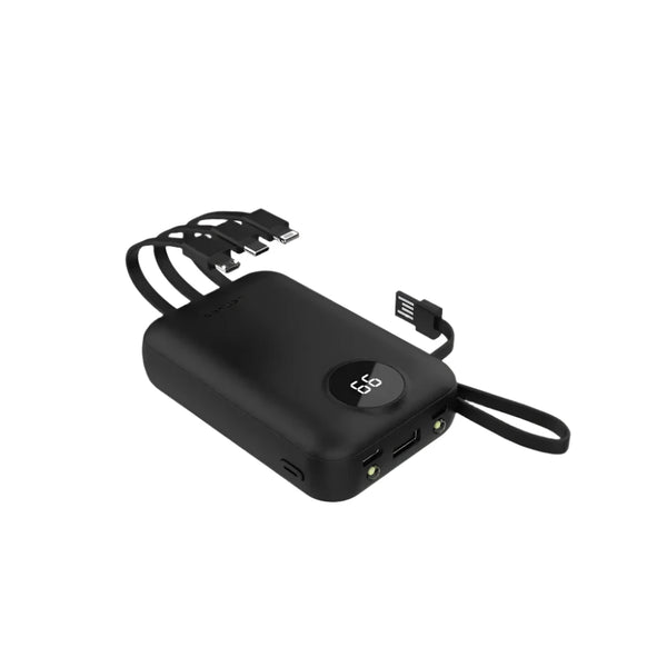 Lenyes 10000Mah Power Bank With Built-In Cables &Amp; 15W Fast Charging | Signals Electronics Lenyes 10000mAh Power Bank with Built-in Cables & 15W Fast Charging