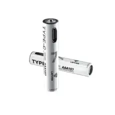 Lenyes AAA107 Rechargeable Batteries – White – High Performance