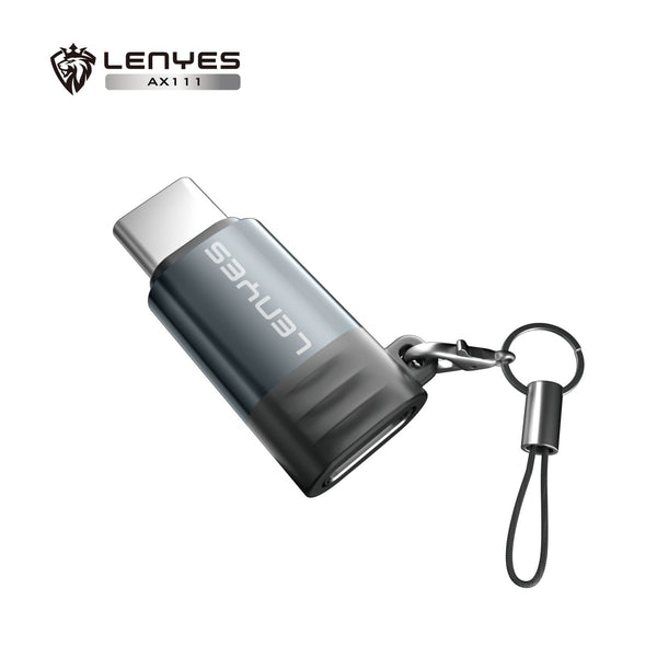 Lenyes Adapter Lightning To Type C | Signals Electronics Lenyes Adapter Lightning to Type C
