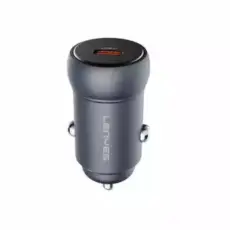 Lenyes CA54 Mini PD 30W Dual Car Charger – Dark Blue
