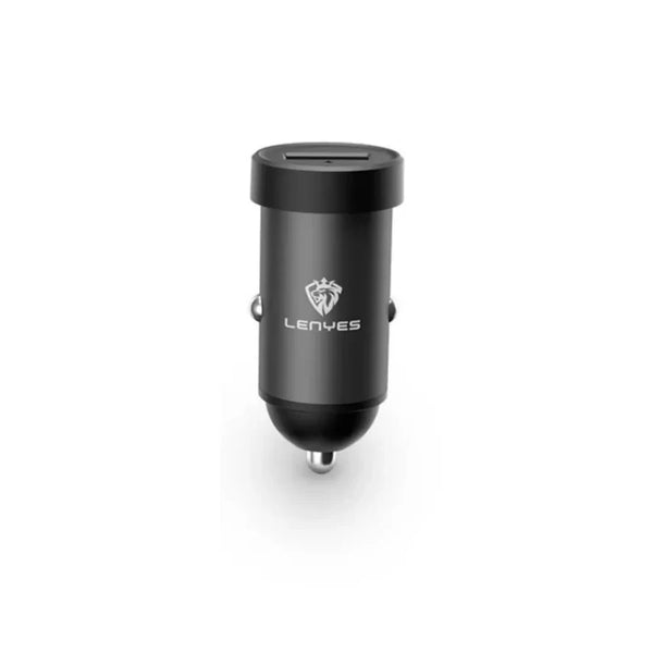 Lenyes Ca855 Compact Car Charger Usb-A – Black | Signals Electronics Lenyes CA855 Compact Car Charger USB-A – Black