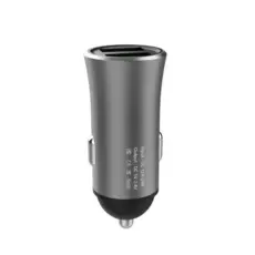 Lenyes CA856 Dual USB Fast Car Charger – Black
