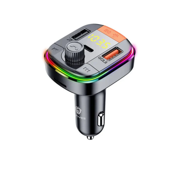Lenyes Ca883 Car Bluetooth Fm Transmitter – Black | Signals Electronics Lenyes CA883 Car Bluetooth FM Transmitter – Black