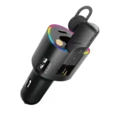 Lenyes CA888 Dual USB Car Charger – Black