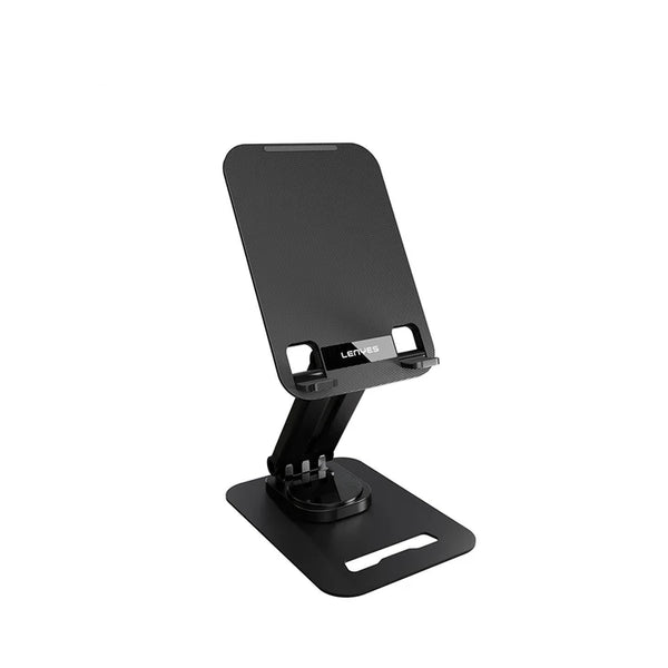 Lenyes Cr139 Adjustable Metal Phone Stand – Black | Signals Electronics Lenyes CR139 Adjustable Metal Phone Stand – Black
