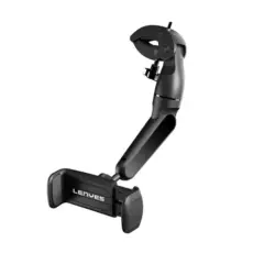 LENYES CR146 Magnetic Phone Holder – Black, Car Mount