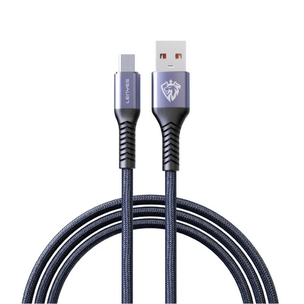Lenyes Lc510-Tc Type-C Cable – Braided Fast Charging Cord | Signals Electronics Lenyes LC510-TC Type-C Cable – Braided Fast Charging Cord
