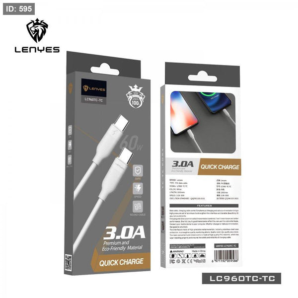Lenyes Lc960-Ip Pd Cable – Usb-C To Lightning Fast Charging | Signals Electronics Lenyes LC960-IP PD Cable – USB-C to Lightning Fast Charging