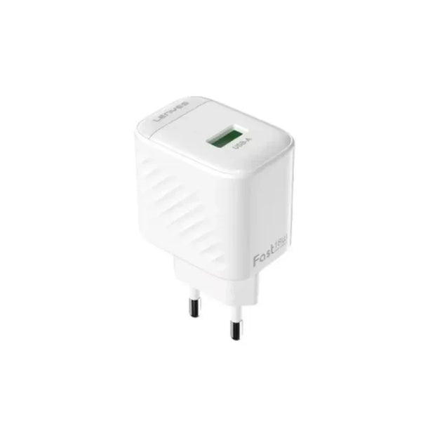 Lenyes Lch011 – 18W Fast Travel Usb Charger (White) | Signals Electronics Lenyes LCH011 – 18W Fast Travel USB Charger (White)