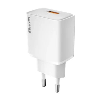 Lenyes Lch382-Eu – Qc 3.0 High-Speed Usb Charger (Eu Plug) | Signals Electronics Lenyes LCH382-EU – QC 3.0 High-Speed USB Charger (EU Plug)