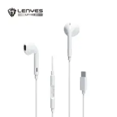 Lenyes LF102 Type-C Earphones – Clear Sound & Inline Mic