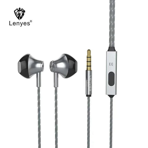Lenyes Lf17 Wired Earphones – Stereo Sound &Amp; Comfort | Signals Electronics Lenyes LF17 Wired Earphones – Stereo Sound & Comfort