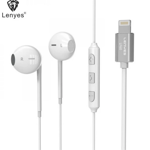 Lenyes Lf60 Wired Earphones – Stereo Sound &Amp; Built-In Mic | Signals Electronics Lenyes LF60 Wired Earphones – Stereo Sound & Built-in Mic