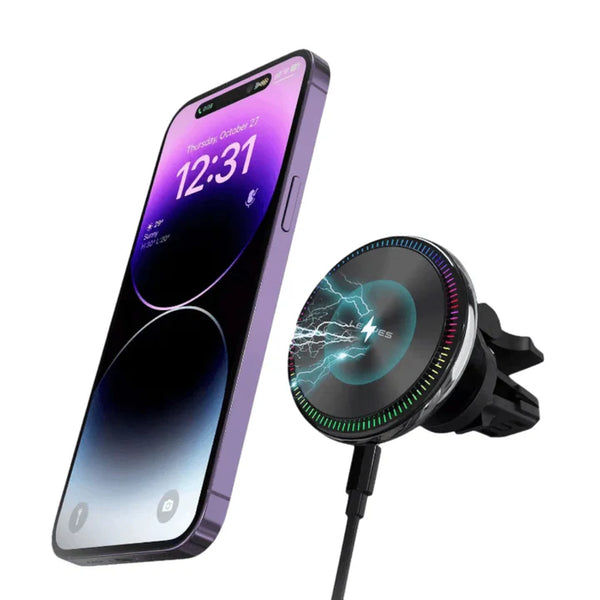 Lenyes Mhw012 Magnetic Car Phone Holder – Black | Signals Electronics LENYES MHW012 Magnetic Car Phone Holder – Black