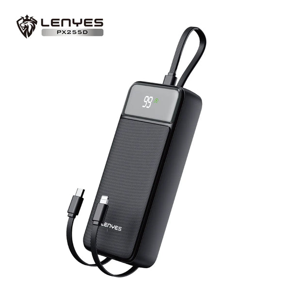 Lenyes Power Bank 20000Mah With 22.5W Fast Charging | Signals Electronics Lenyes Power Bank 20000mAh with 22.5W Fast Charging