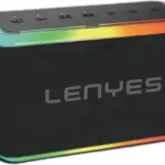 LENYES S834 Wireless Speaker – Powerful Bass & LED Party Lights
