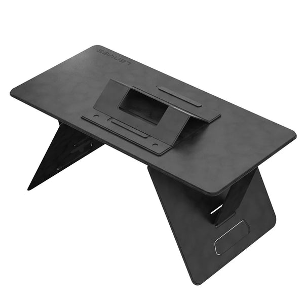 Lenyes Sda230 Foldable Laptop Table – Black &Amp;Amp; Ergonomic LENYES SDA230 Foldable Laptop Table – Black & Ergonomic