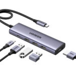 UGreen USB-C 5-in-1 Docking Station with 4K Adapter – Model 15597