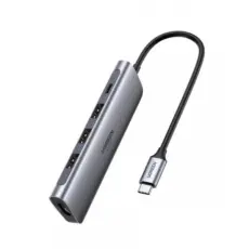 UGREEN USB-C Adapter with 4K HDMI + 3×USB + PD Charging
