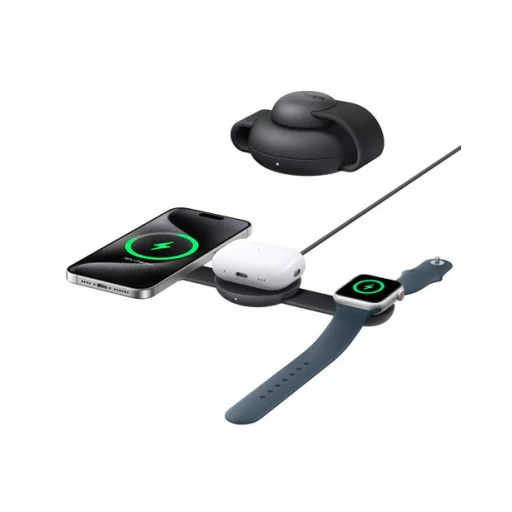 Anker Maggo 3 In 1 Foldable 15W Wireless Charger | Signals Electronics Anker MagGo 3 in 1 Foldable 15W Wireless Charger